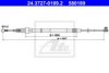 ATE 24.3727-0189.2 Cable, parking brake